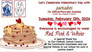 Valentine’s Day and Shrove Tuesday